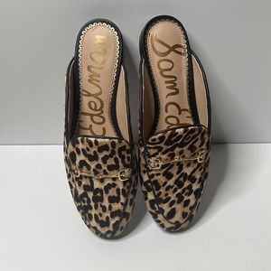 Sam Edelman Linnie Leopard Round Toe Size 5.5